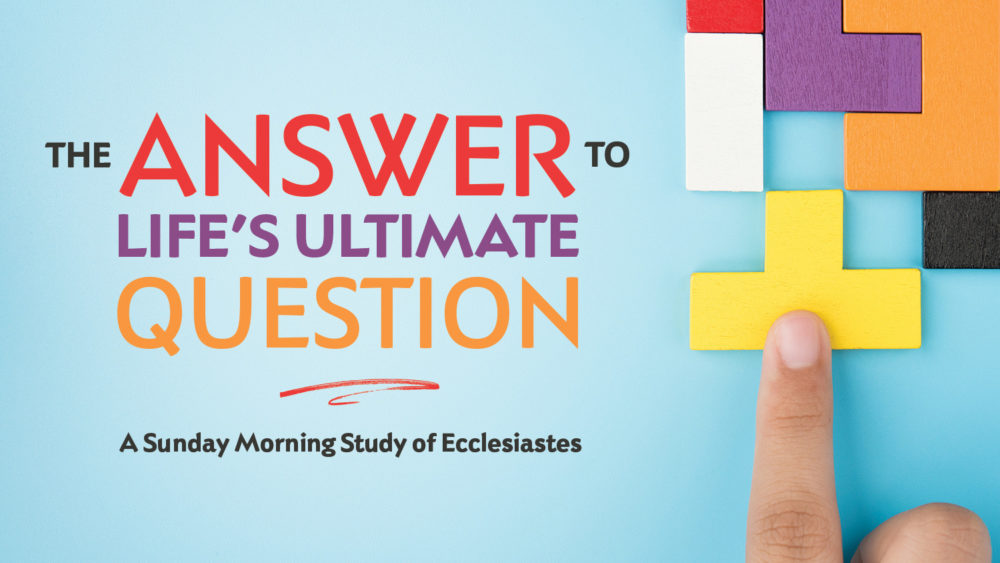The Answer to Life\'s Ultimate Question